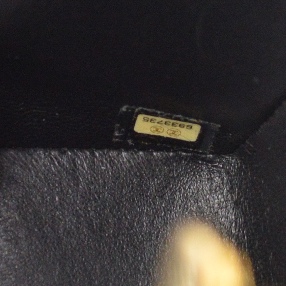 CHANEL 2000-2001 Classic Flap Jumbo Black Caviar