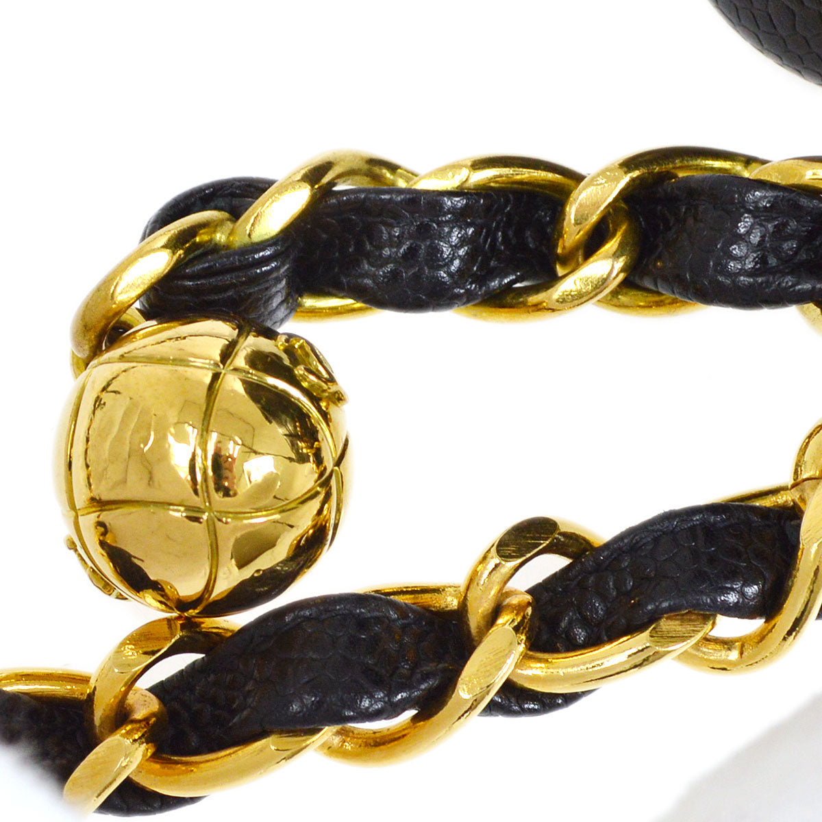 CHANEL 1994-1996 Vertical Letter Flap Jumbo Black Caviar