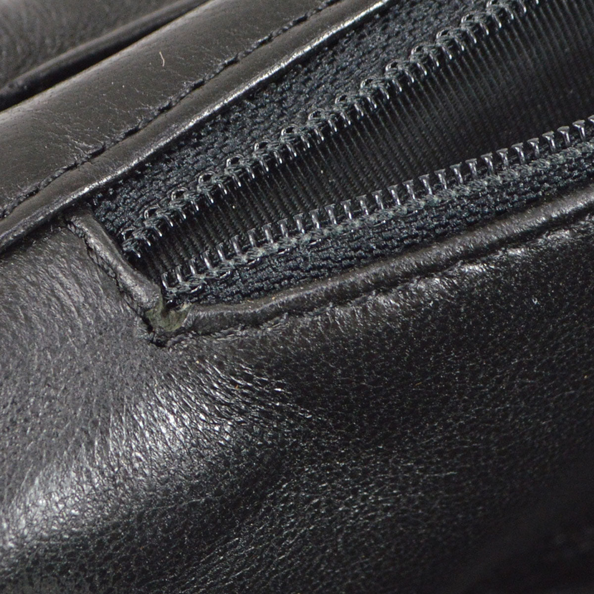 CHANEL 2001 Eagle Evening Bag Black Lambskin