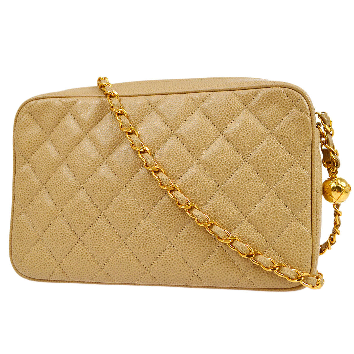 CHANEL 1994-1996 Diamond Camera Bag Medium