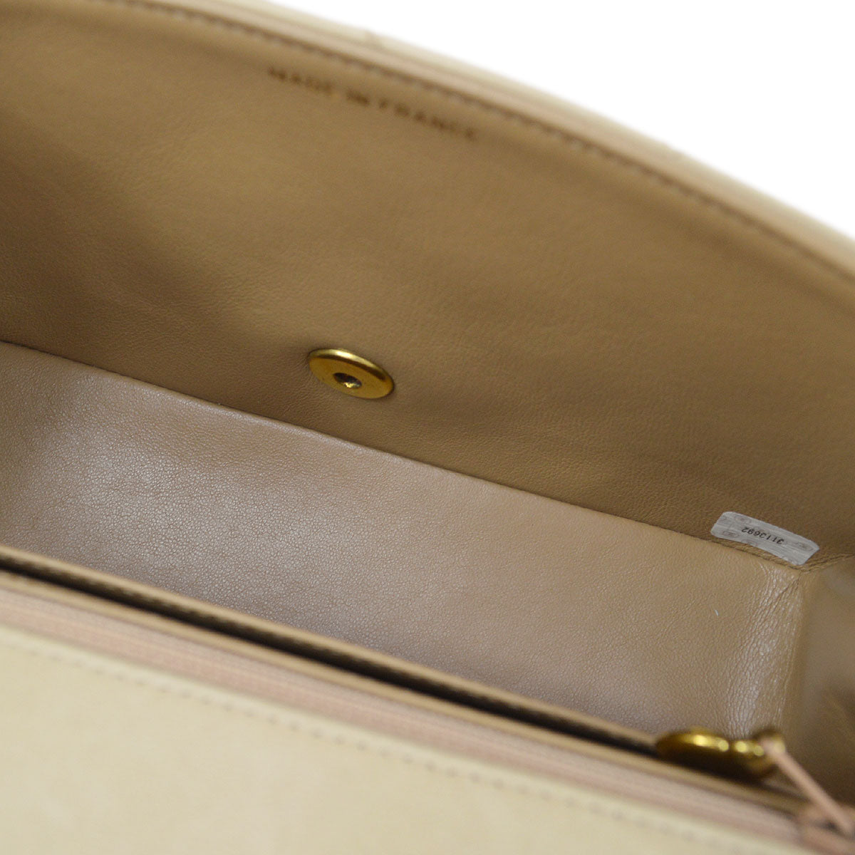 CHANEL 1994-1996 Beige Lambskin Diana Flap Small