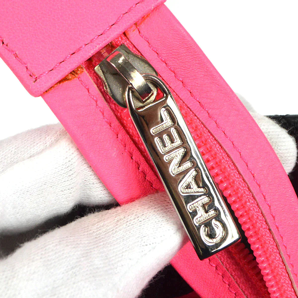 CHANEL 2003-2004 Cambon Ligne Tote Bag