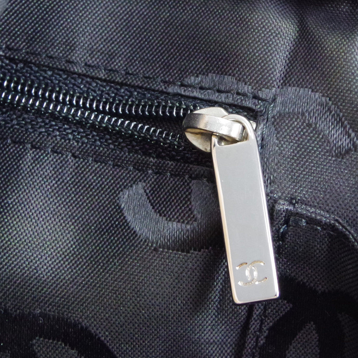 CHANEL Cambon Ligne Hand Tote Bag Beige Calfskin