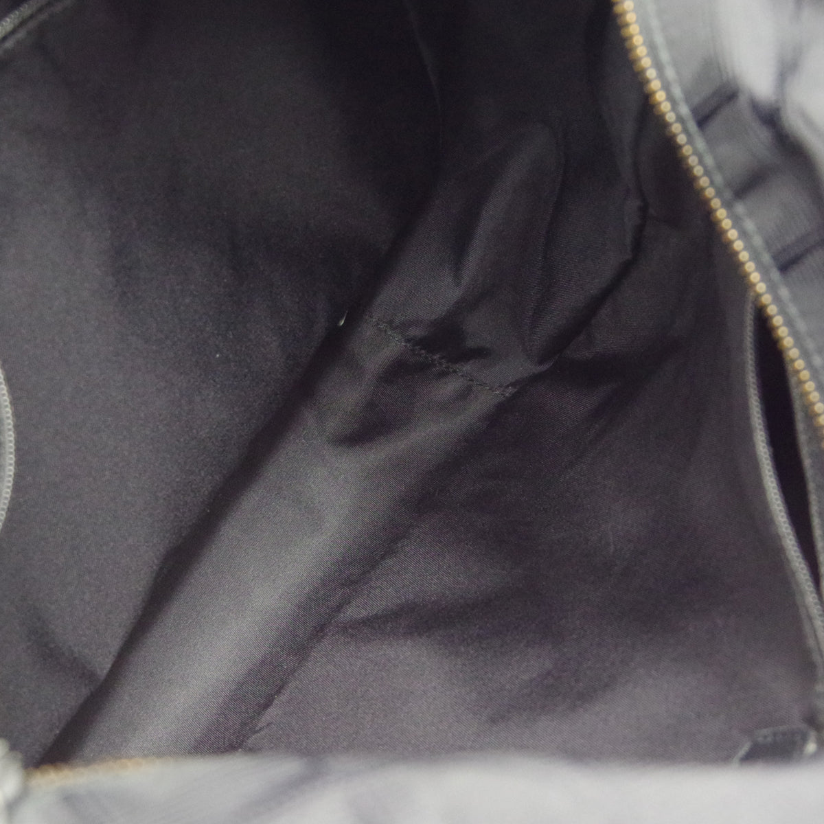 CHANEL Choco Bar Travel Line Tote Handbag Black Jacquard