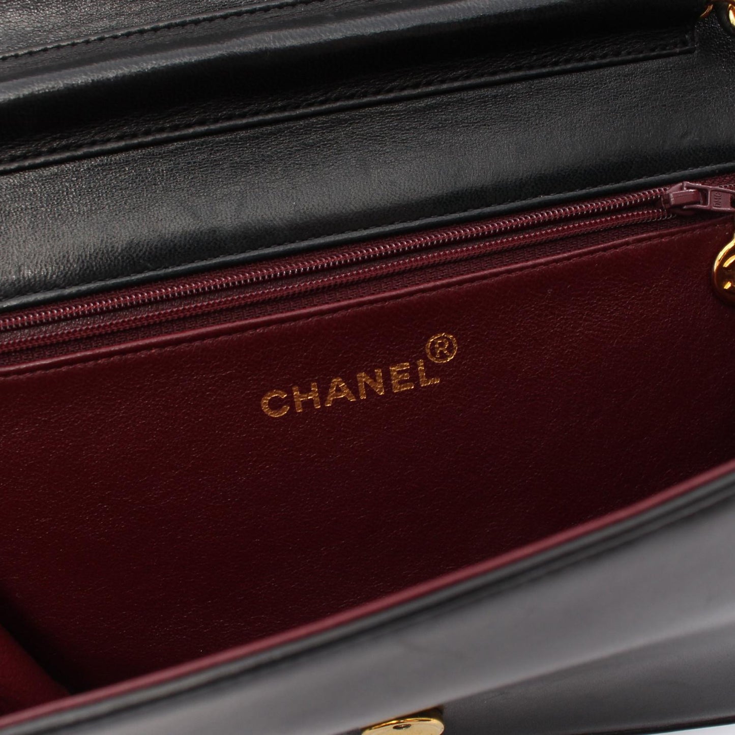 Chanel Matelasse Lambskin Shoulder Bag Black