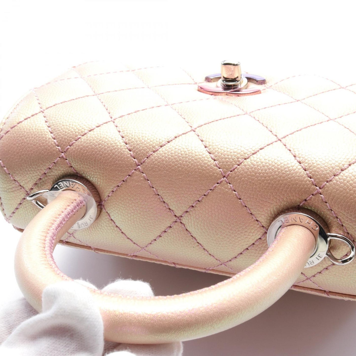 Chanel Coco Handle XXS Caviar Skin Handbag