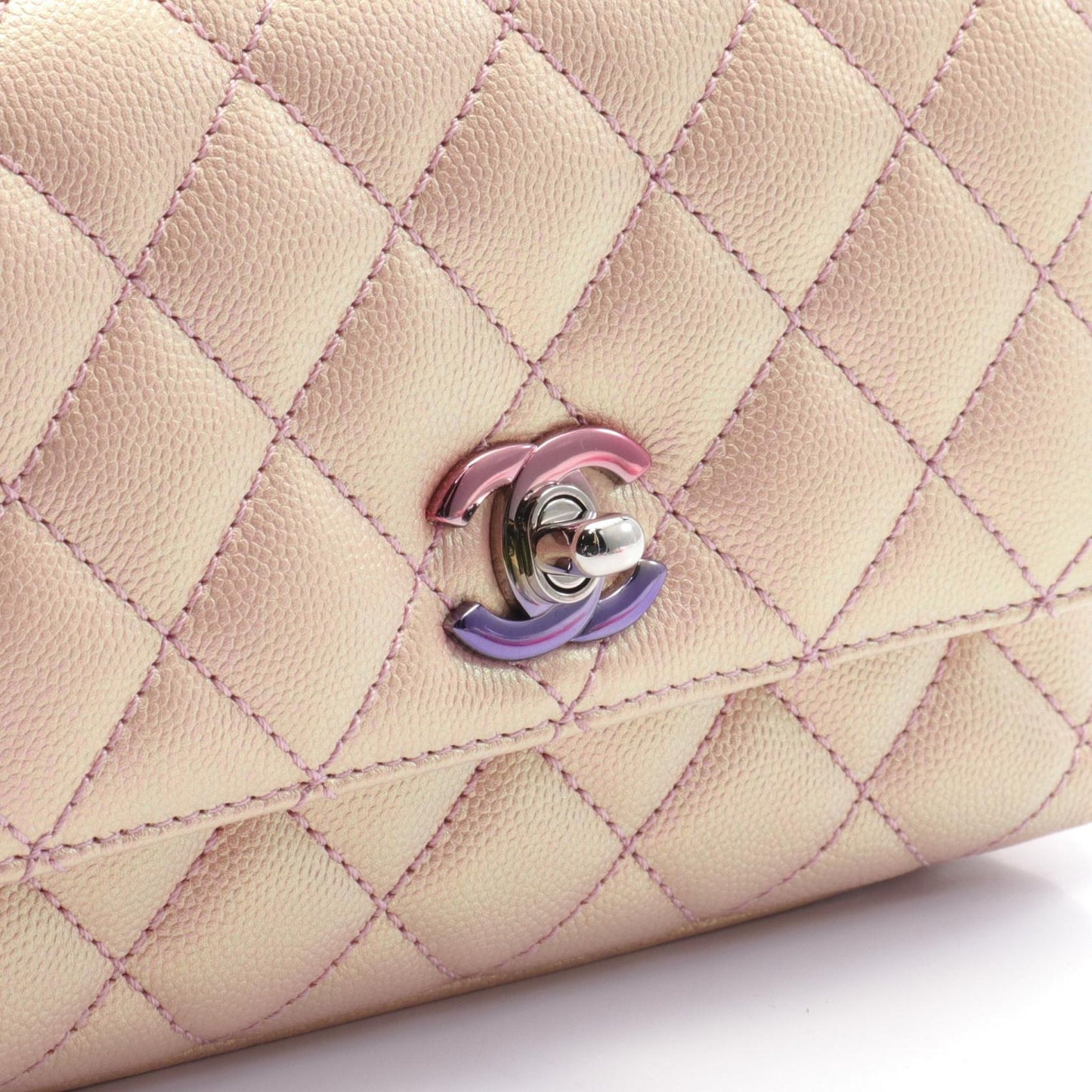 Chanel Coco Handle XXS Caviar Skin Handbag