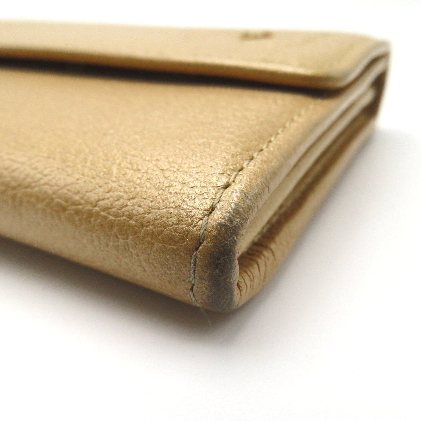 Chanel Camellia Flap Long Wallet Leather Long Wallet in New Condition