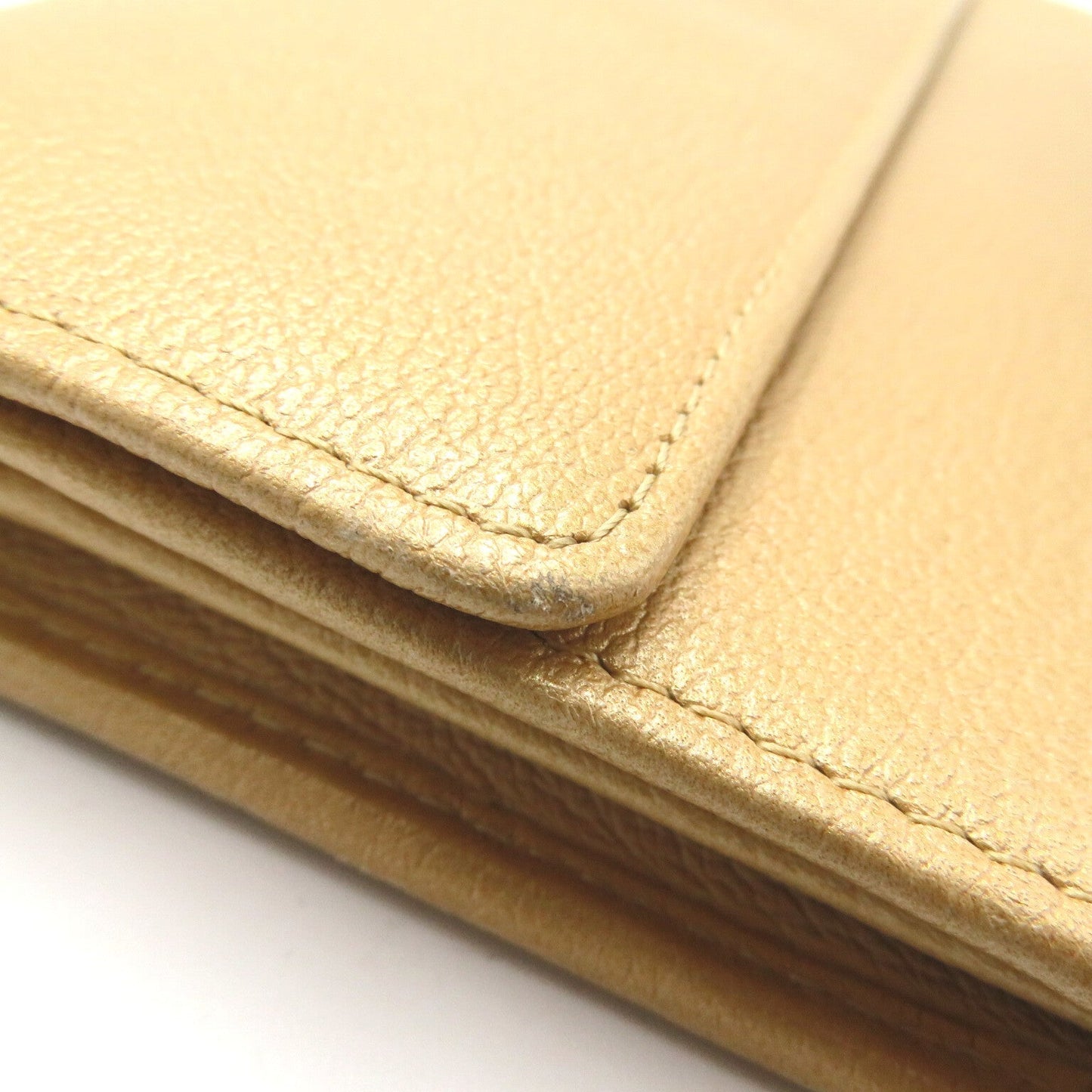 Chanel Camellia Flap Long Wallet Leather Long Wallet in New Condition