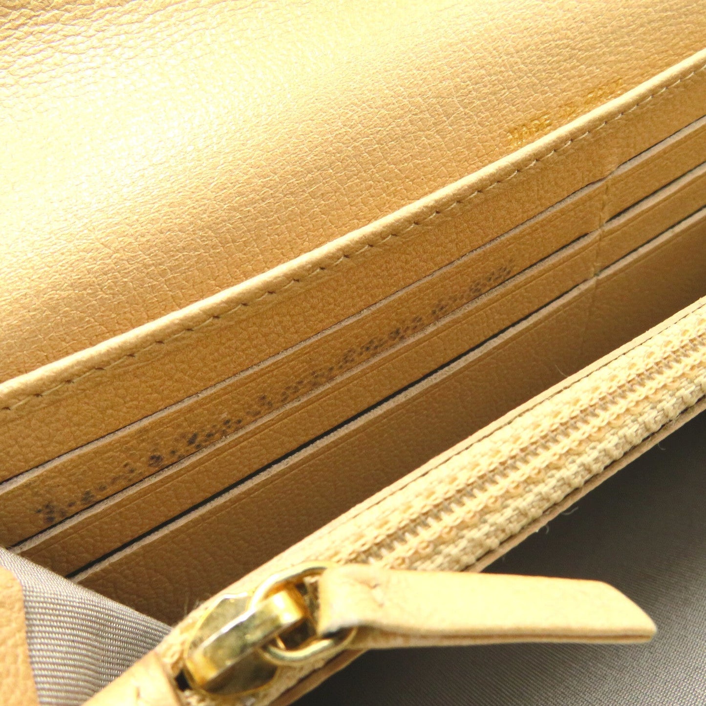 Chanel Camellia Flap Long Wallet Leather Long Wallet in New Condition