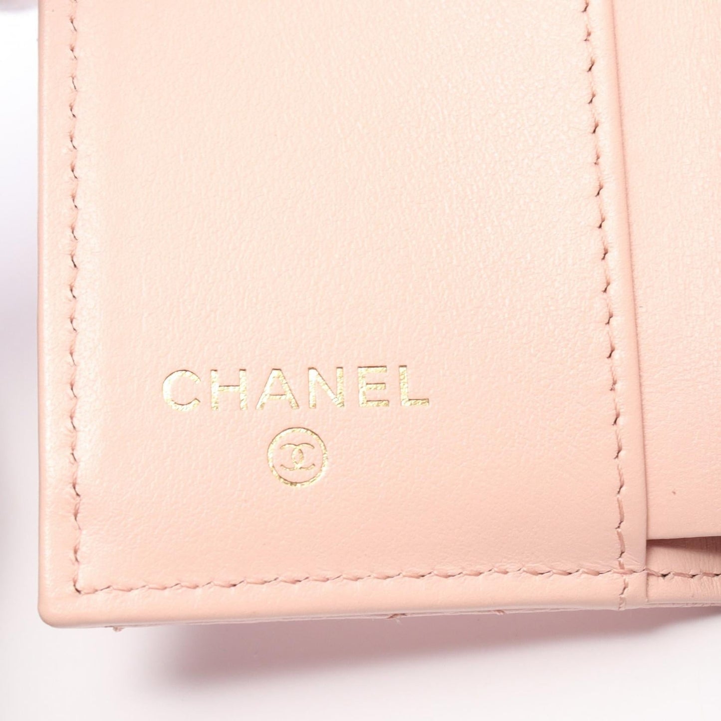 Chanel Caviar Skin Trifold Long Wallet