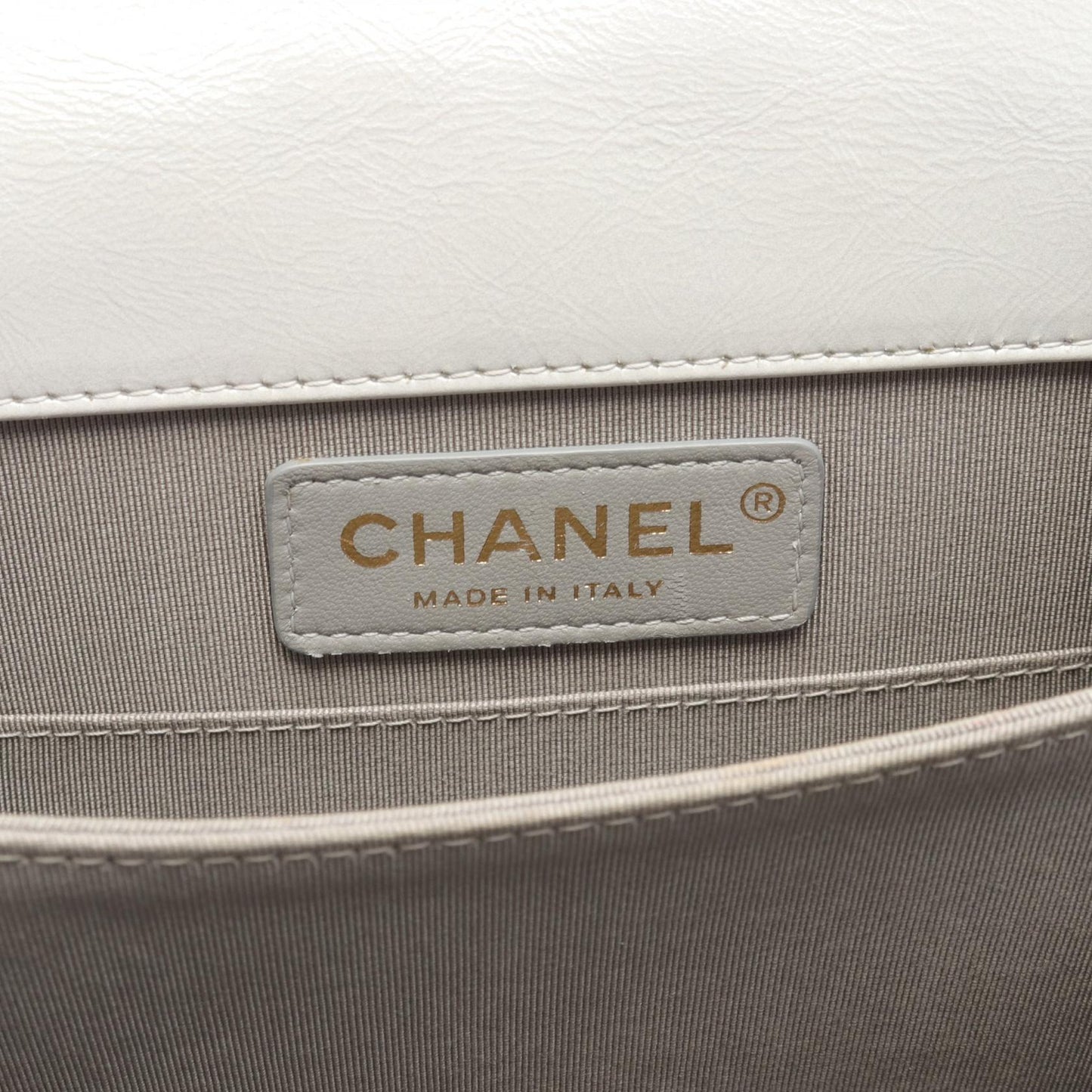 Chanel Boy Matelasse Leather Shoulder Bag