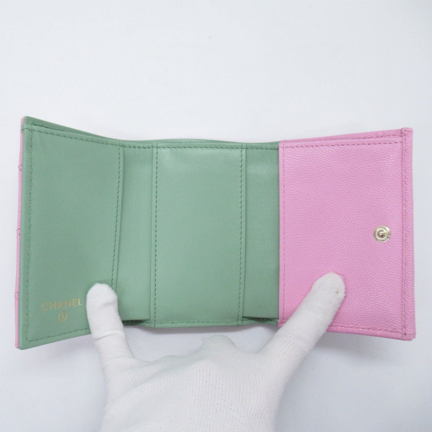 Chanel Classic Small Flap Wallet Caviar Leather