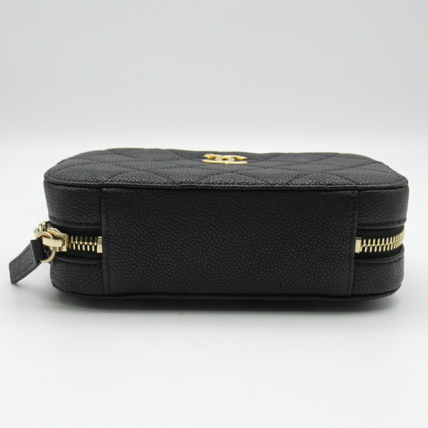 Chanel Caviar Skin Waist Bag Black