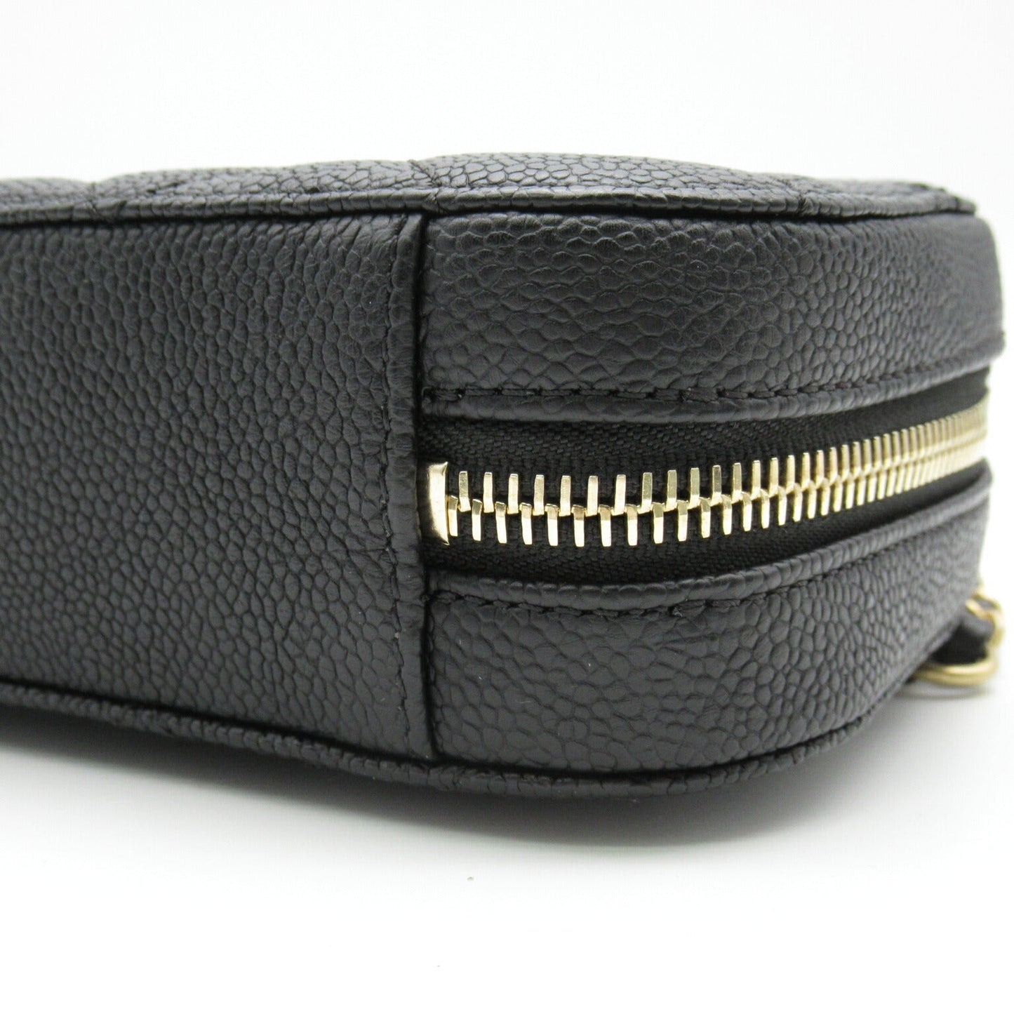 Chanel Caviar Skin Waist Bag Black