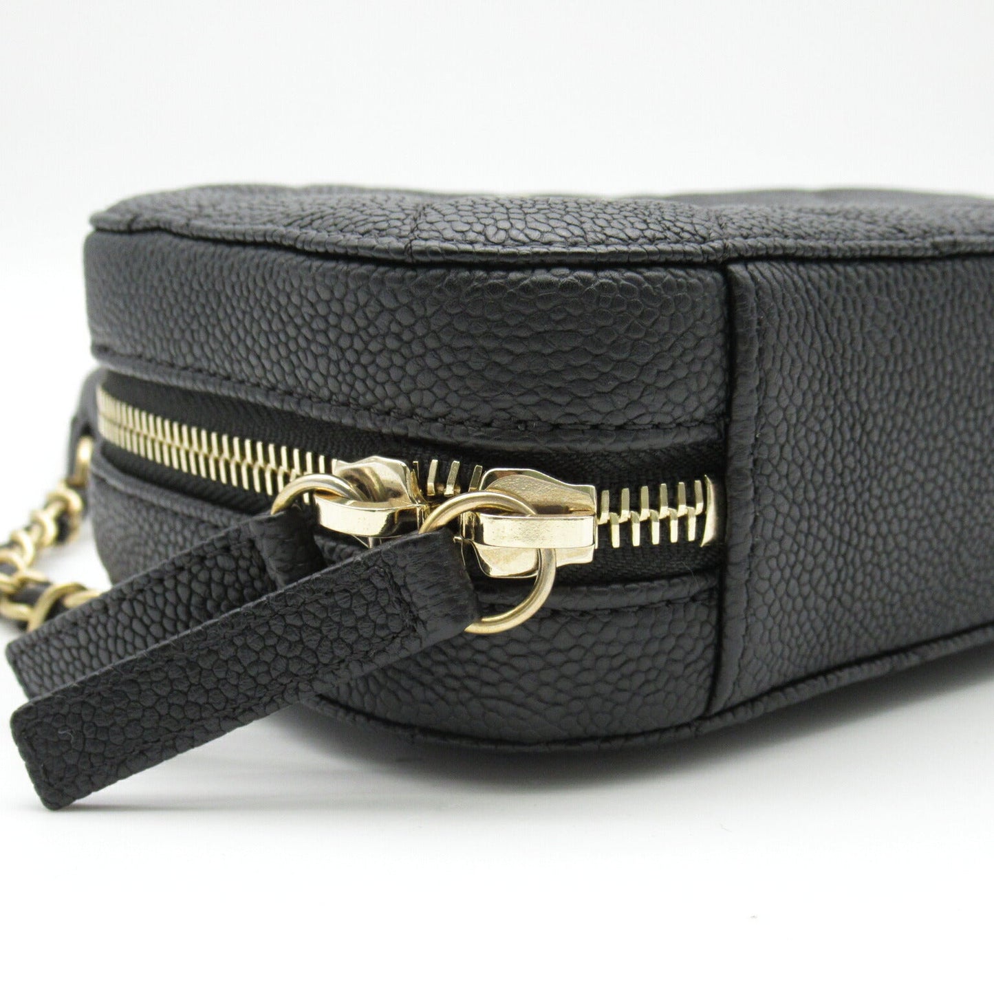 Chanel Caviar Skin Waist Bag Black