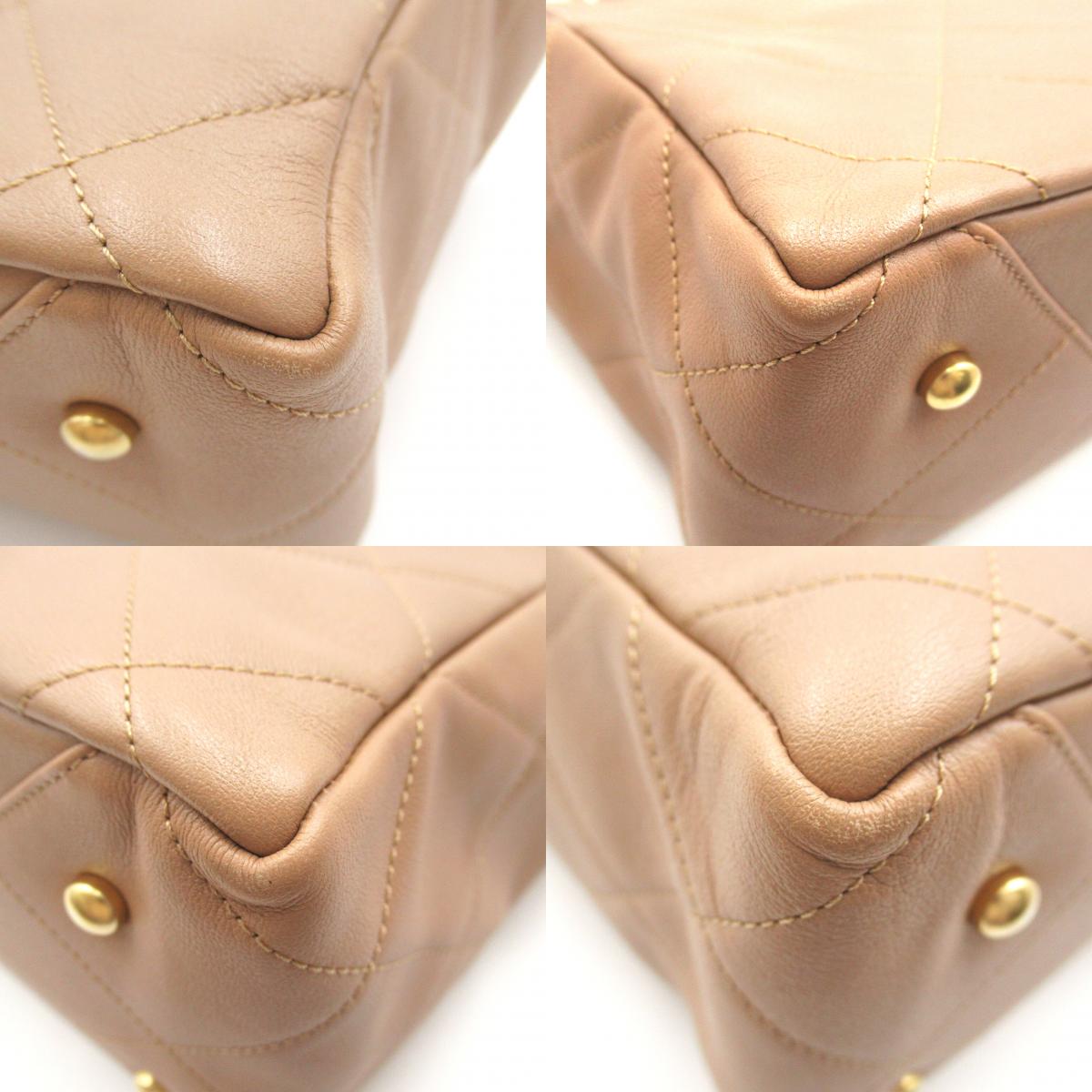 Chanel Leather Shoulder Tote Bag AS3508