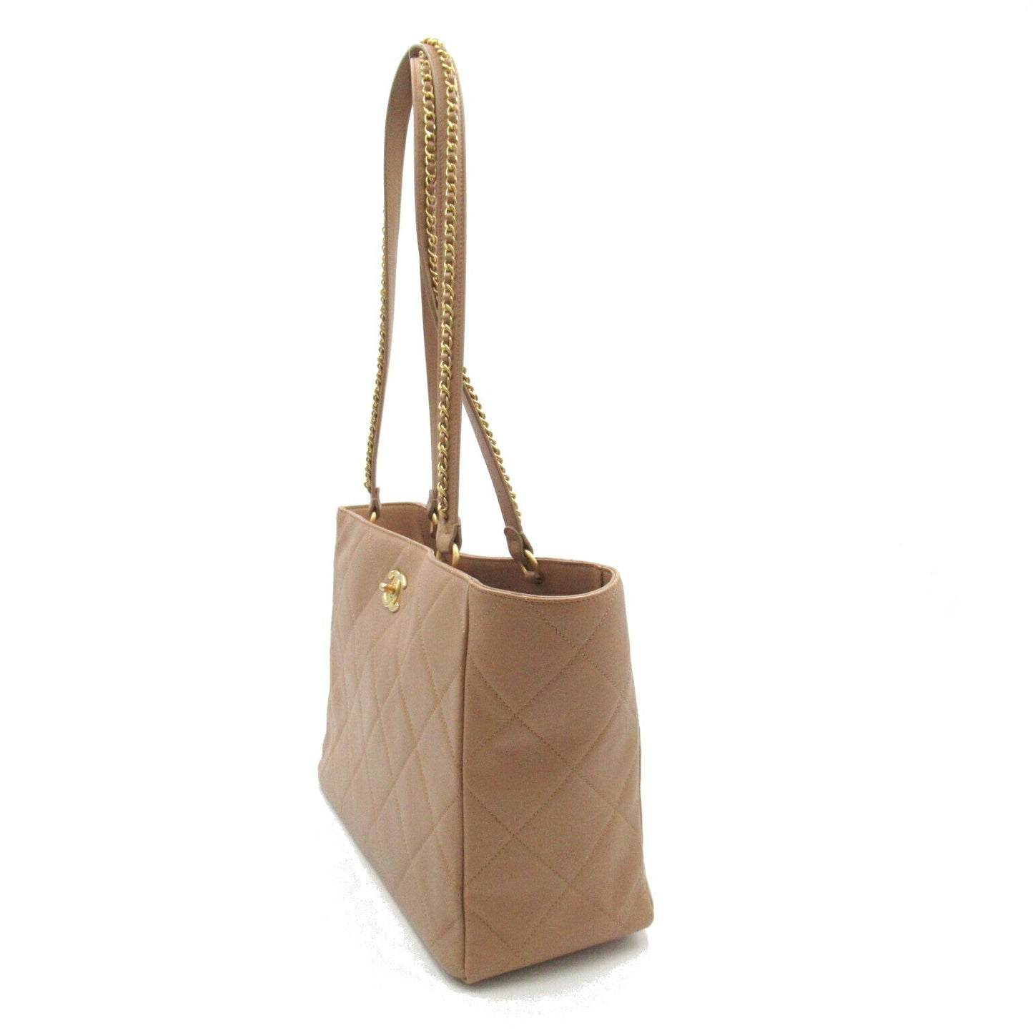 Chanel Leather Shoulder Tote Bag AS3508