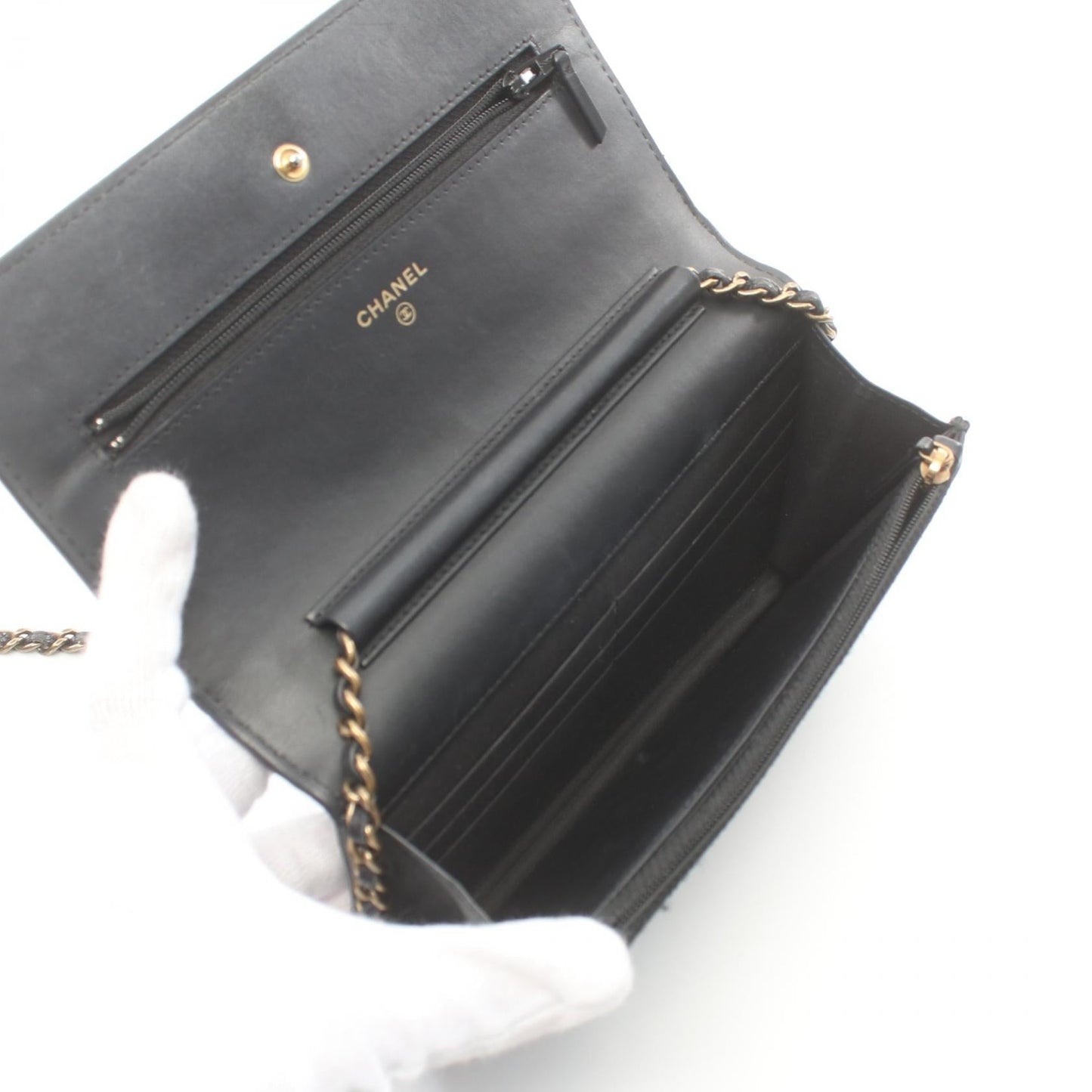 Chanel Caviar Skin Coco Mark Shoulder Bag