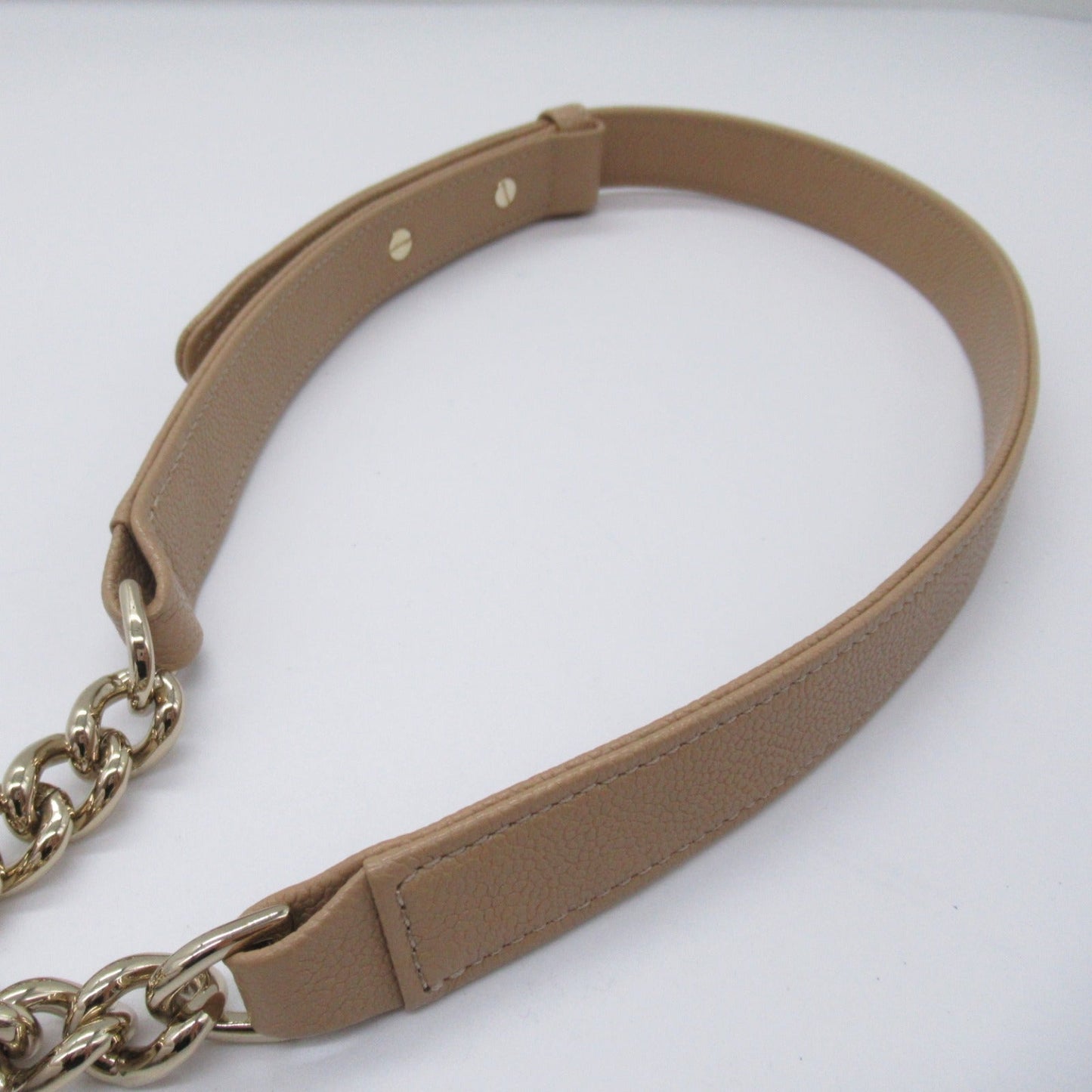 Chanel Boy V-Stitch Caviar Shoulder Bag Beige