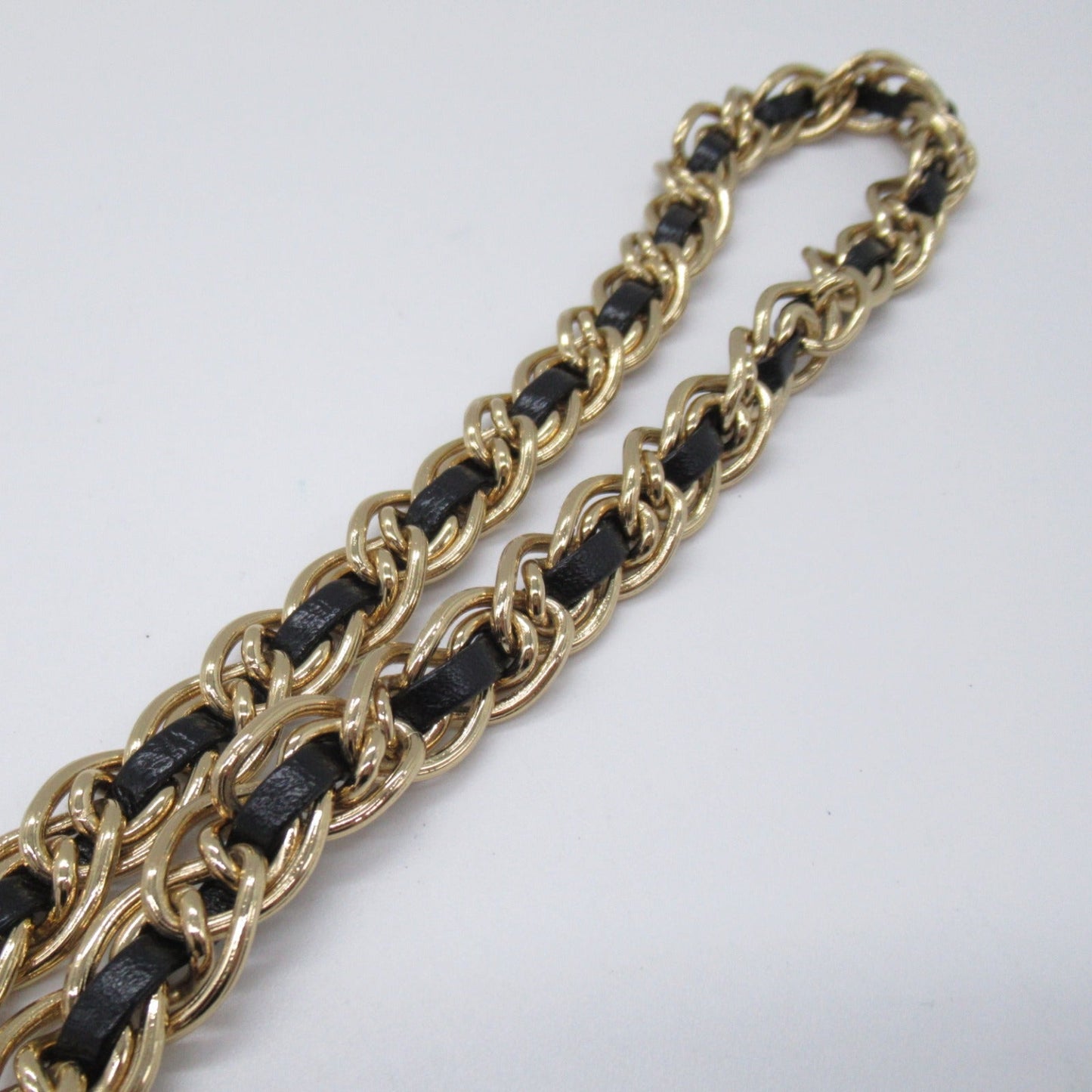 Chanel Chain Vanity Bag Black Leather