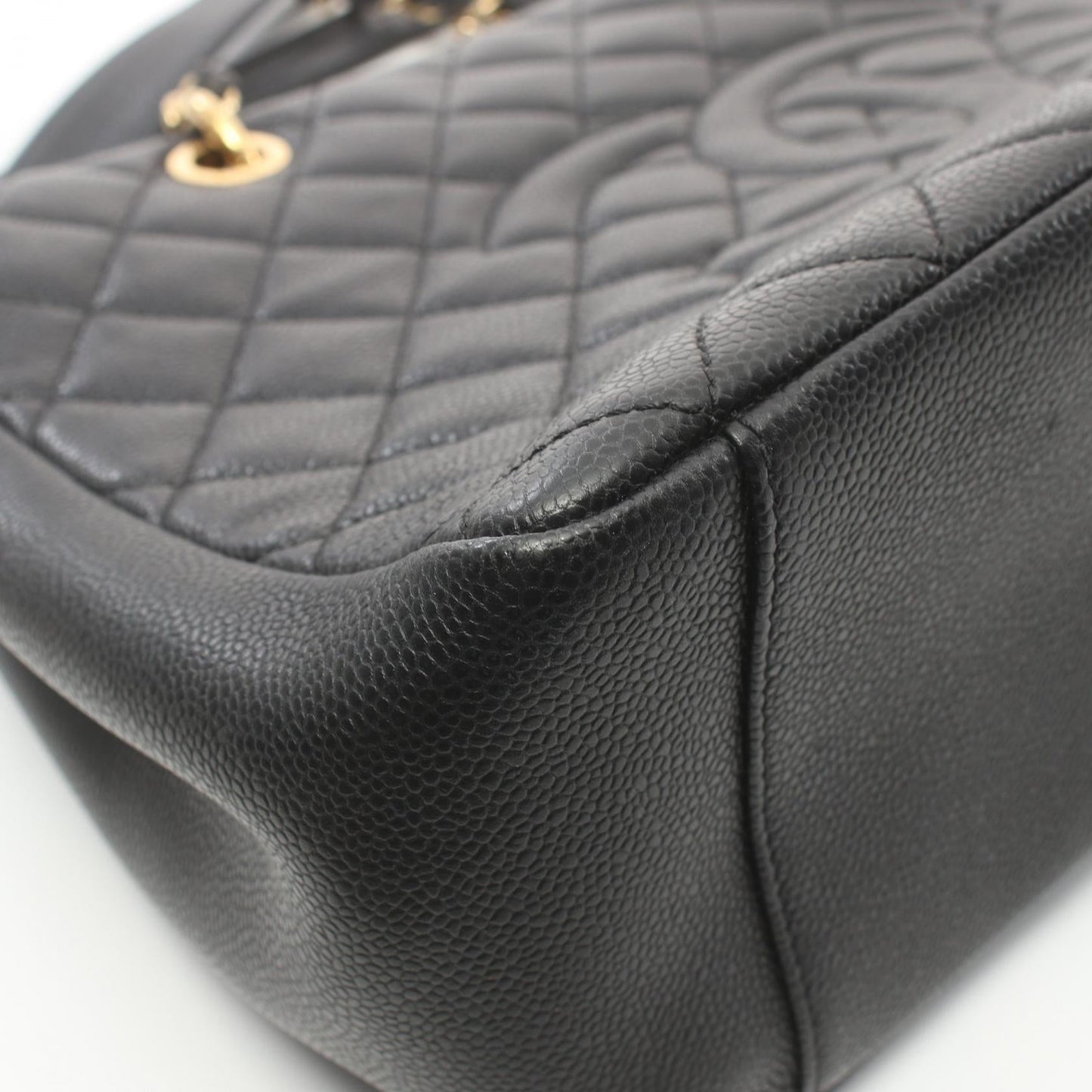 Chanel Caviar Skin Matelasse GST Tote Bag