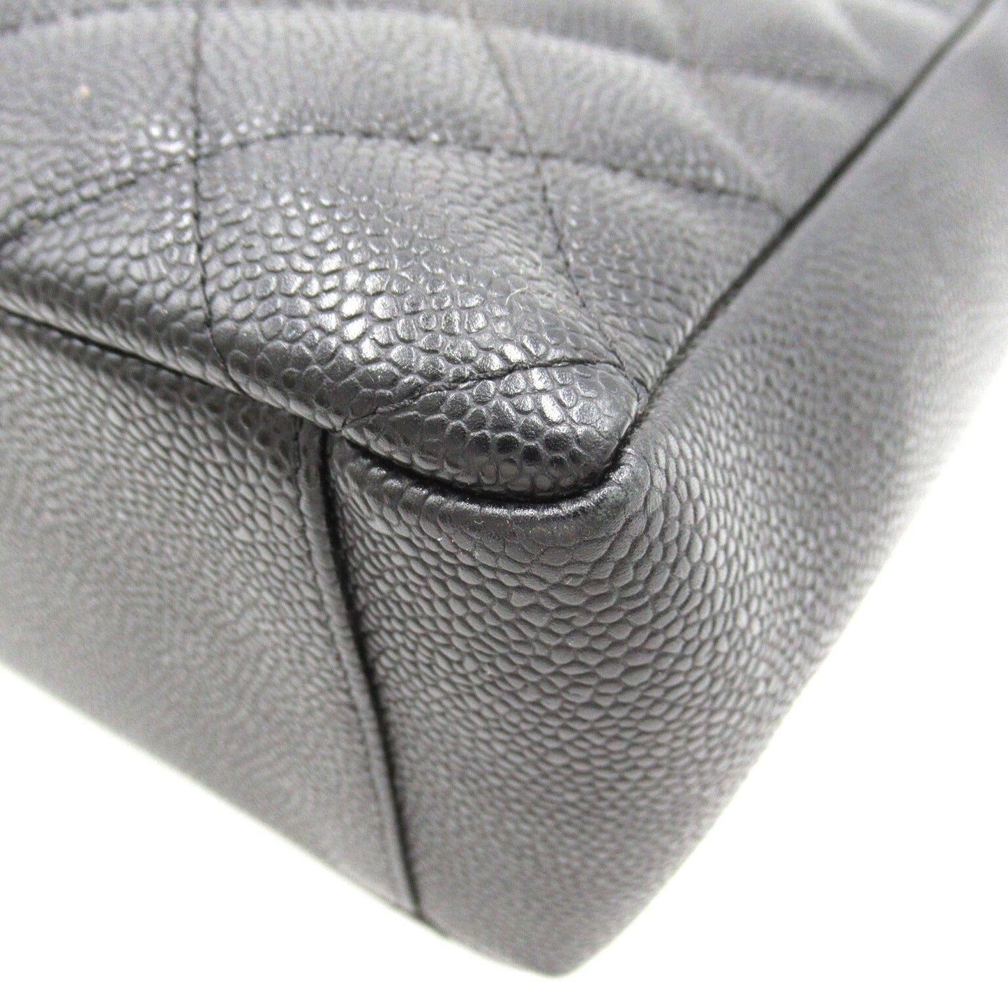 Chanel PST Chain Tote Leather Tote Bag A50994 in Great Condition