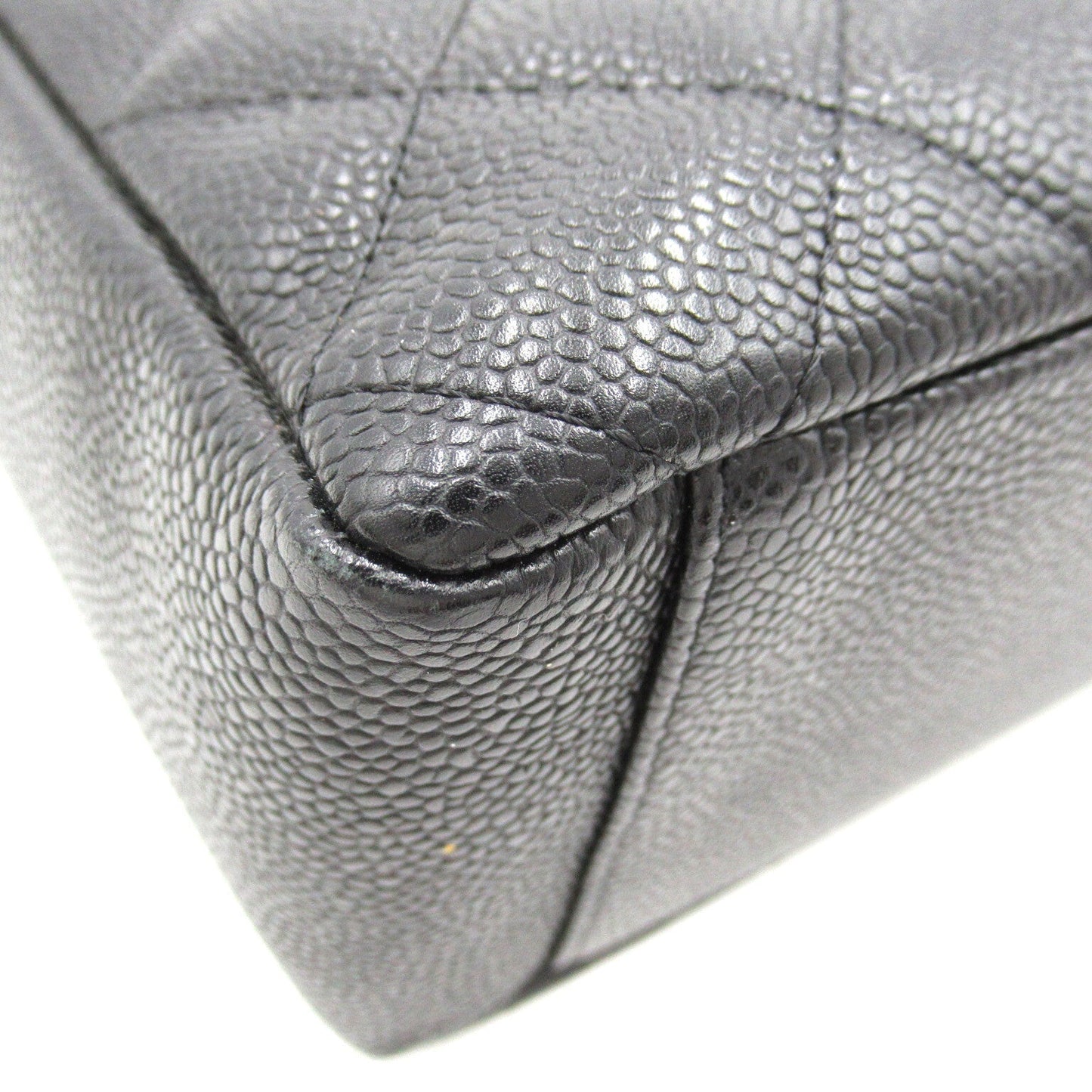 Chanel PST Chain Tote Leather Tote Bag A50994 in Great Condition