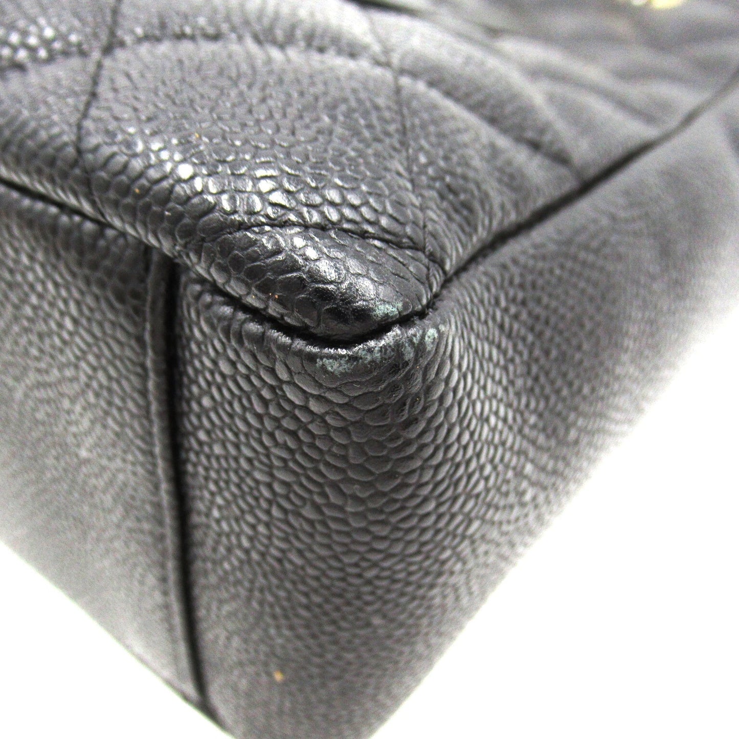 Chanel PST Chain Tote Leather Tote Bag A50994 in Great Condition