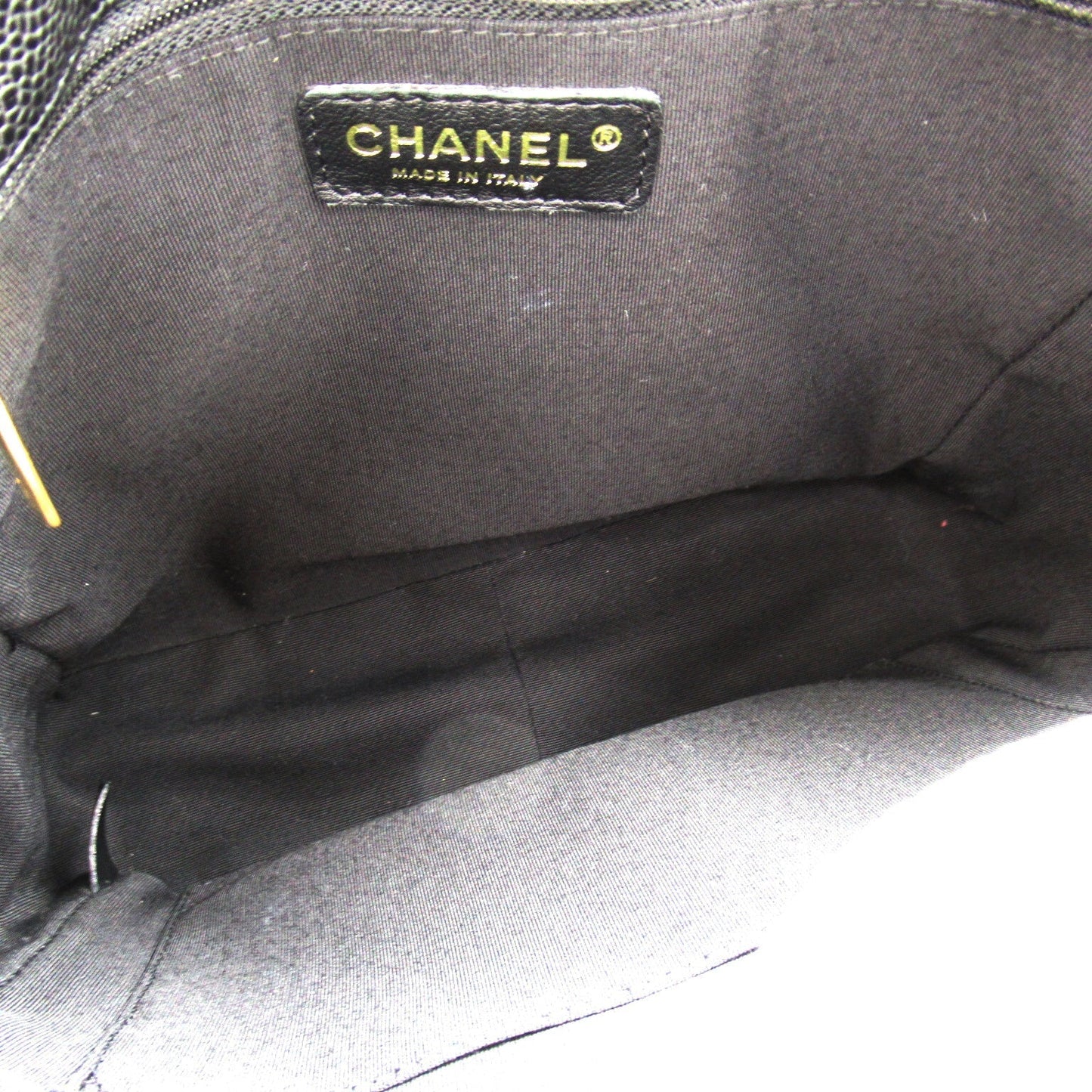 Chanel PST Chain Tote Leather Tote Bag A50994 in Great Condition