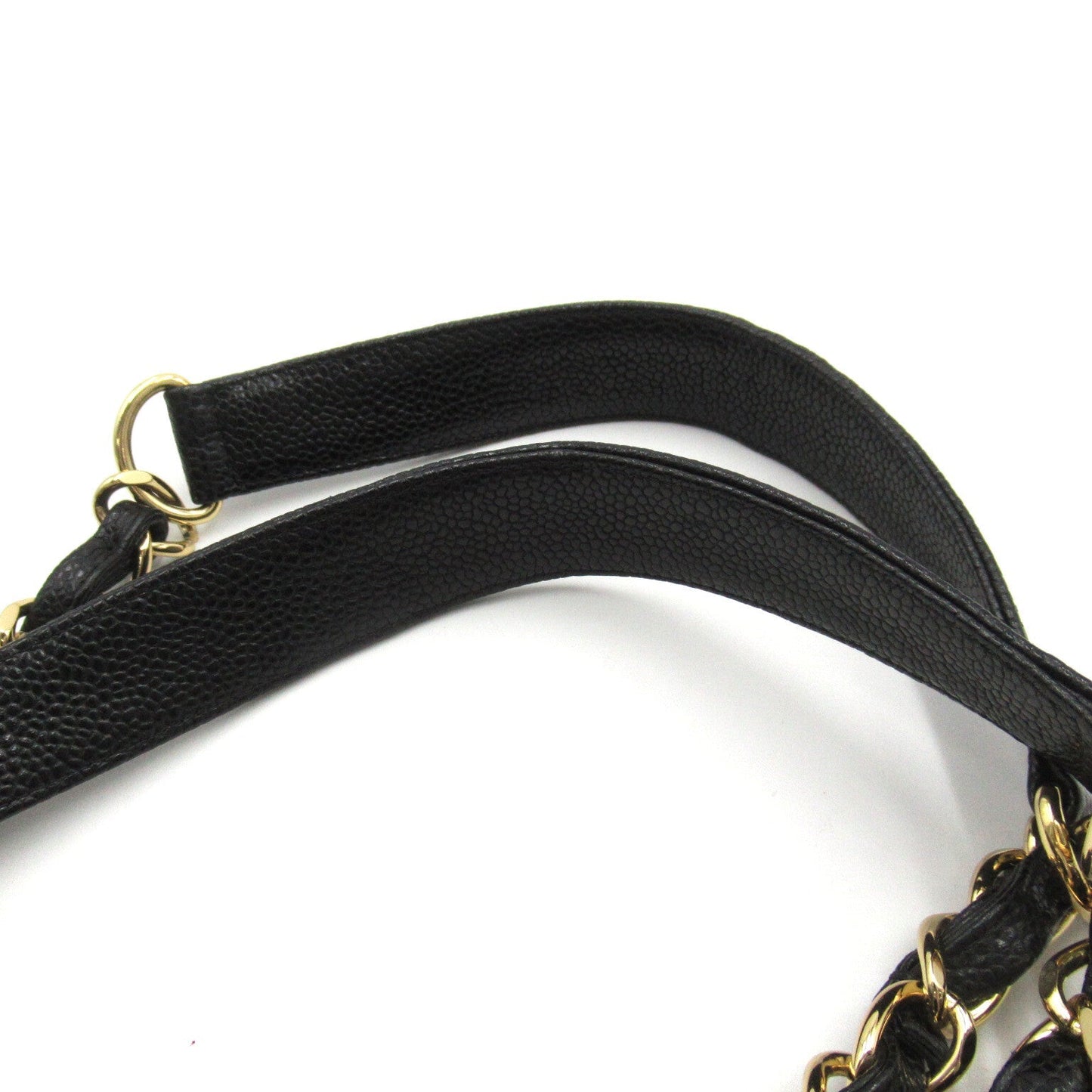Chanel PST Chain Tote Leather Tote Bag A50994 in Great Condition