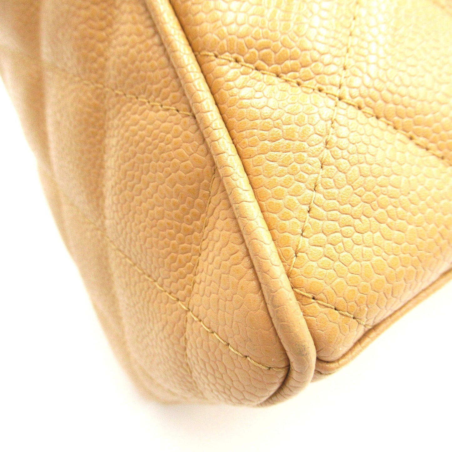Chanel Boston Bag Leather Handbag in New Condition