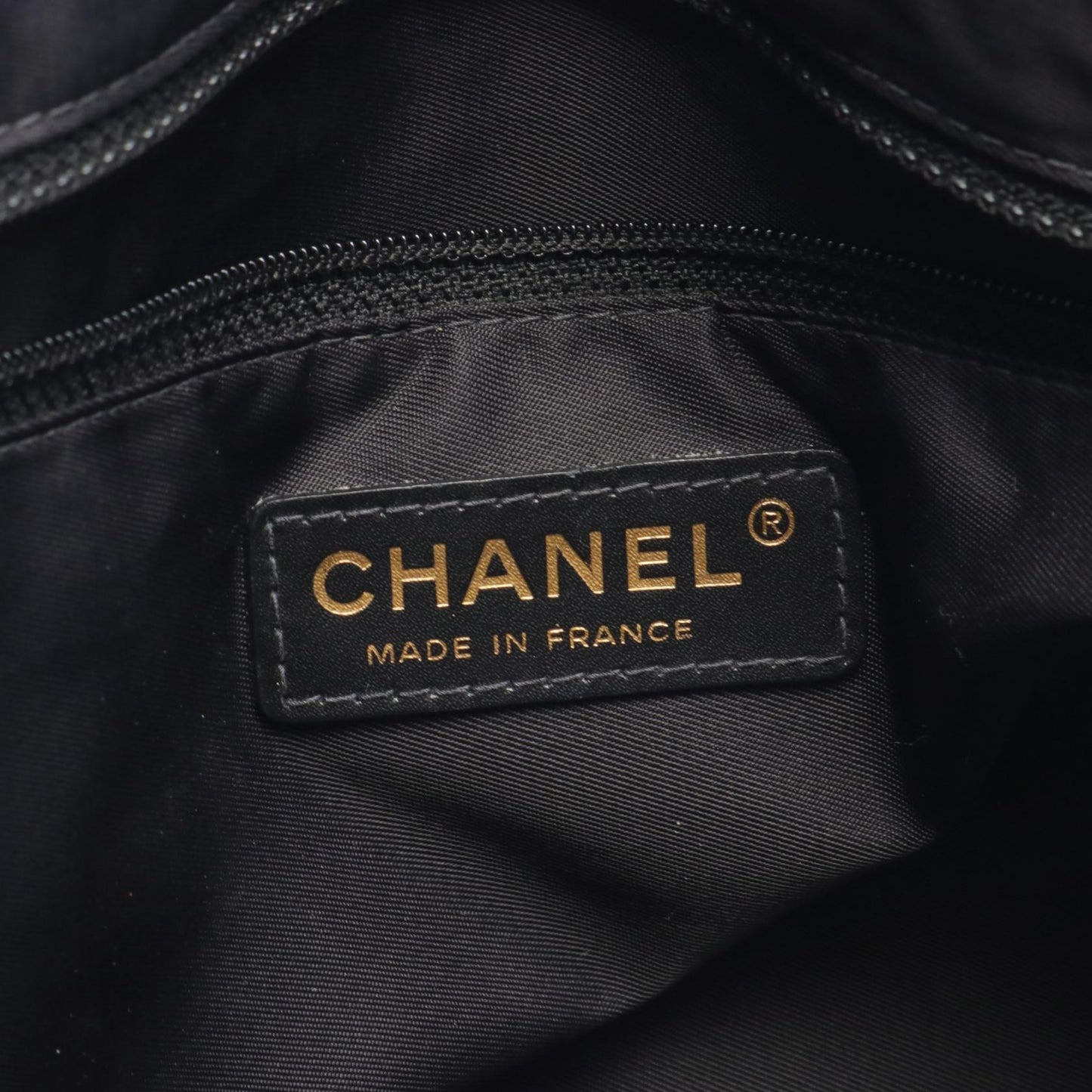 Chanel Nylon Canvas Leather Tote Bag A15991