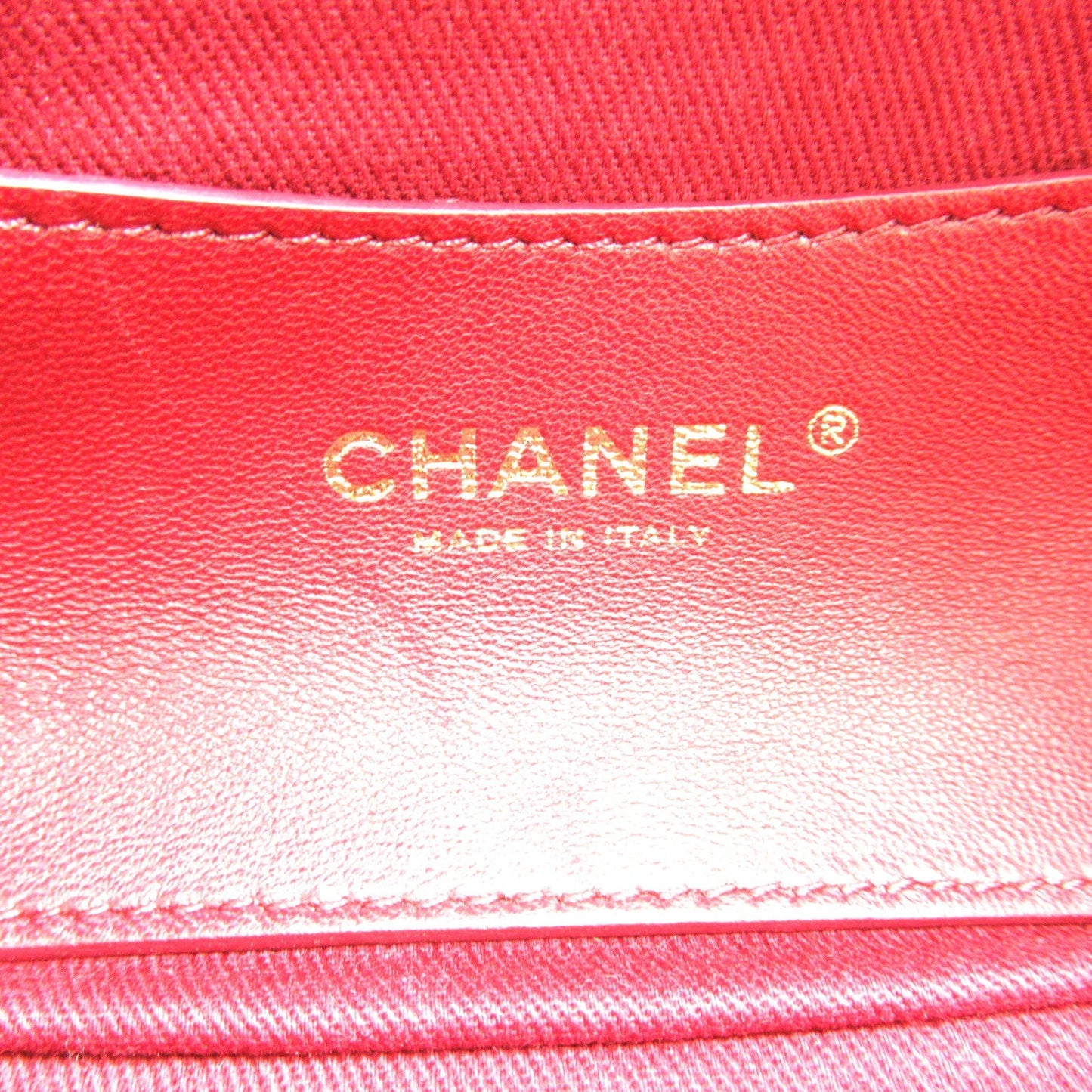 Chanel Mademoiselle Chain Shoulder Leather Shoulder Bag 15697593 in Great Condition