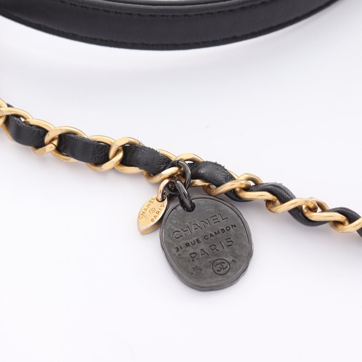 Chanel Matelasse Lambskin Shoulder Bag Black