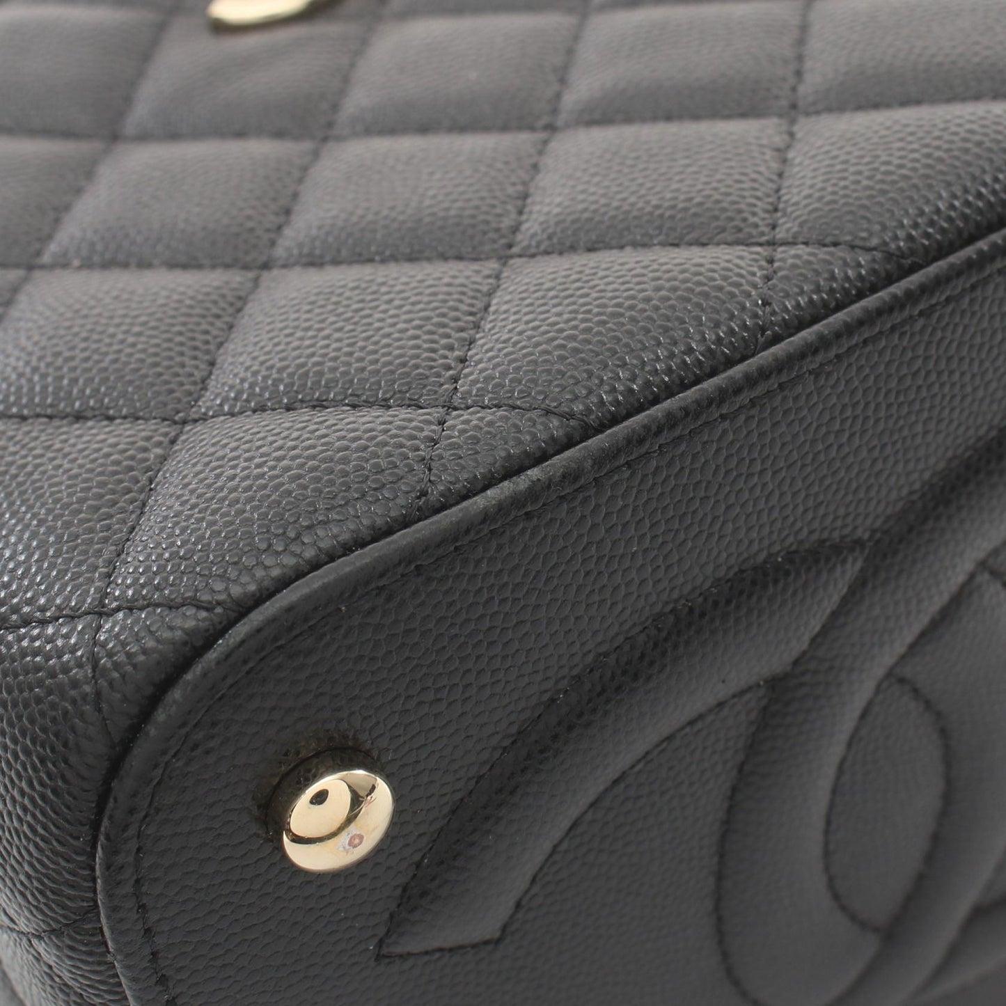 Chanel Caviar Skin Matelasse Shoulder Bag