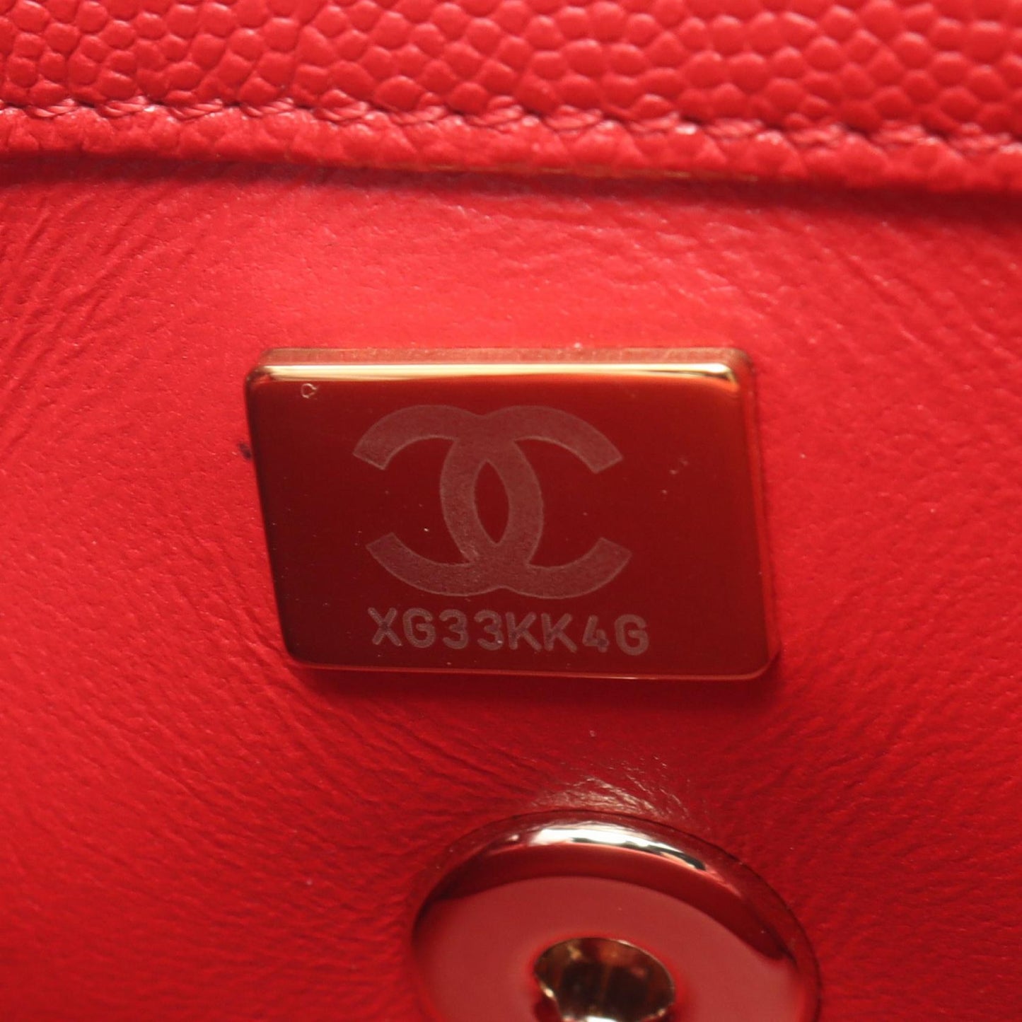 Chanel Coco Handle XXS Top Handle Bag Red