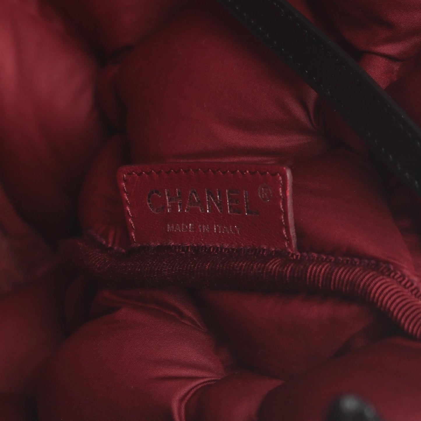 Chanel Leather Chesterfield Tote Bag Leather Tote Bag