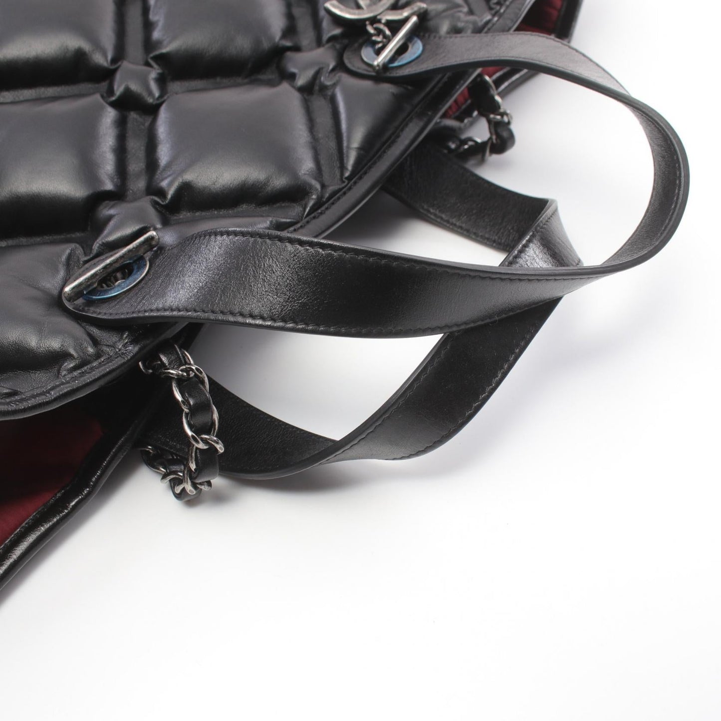 Chanel Leather Chesterfield Tote Bag Leather Tote Bag