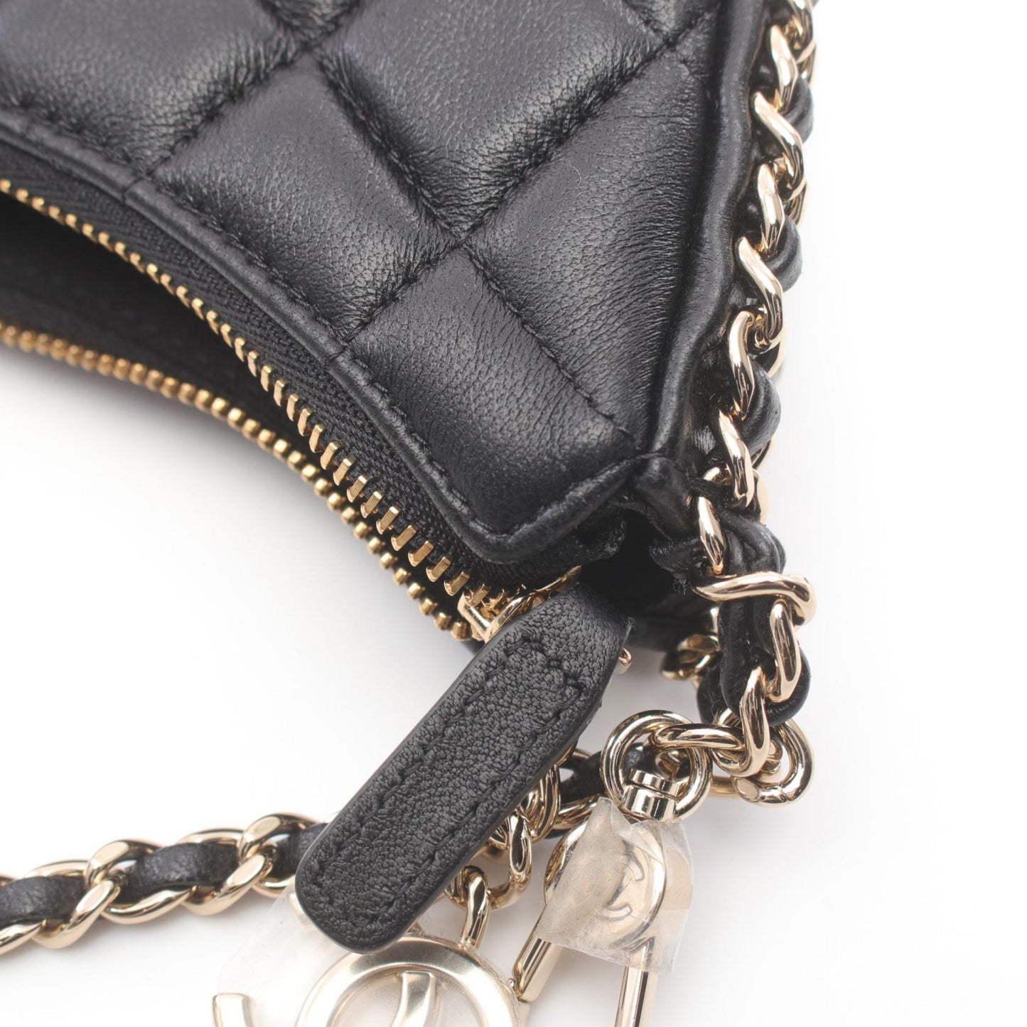 Chanel Quited Leather Chain Hobo Bag Leather Shoulder Bag AS3917