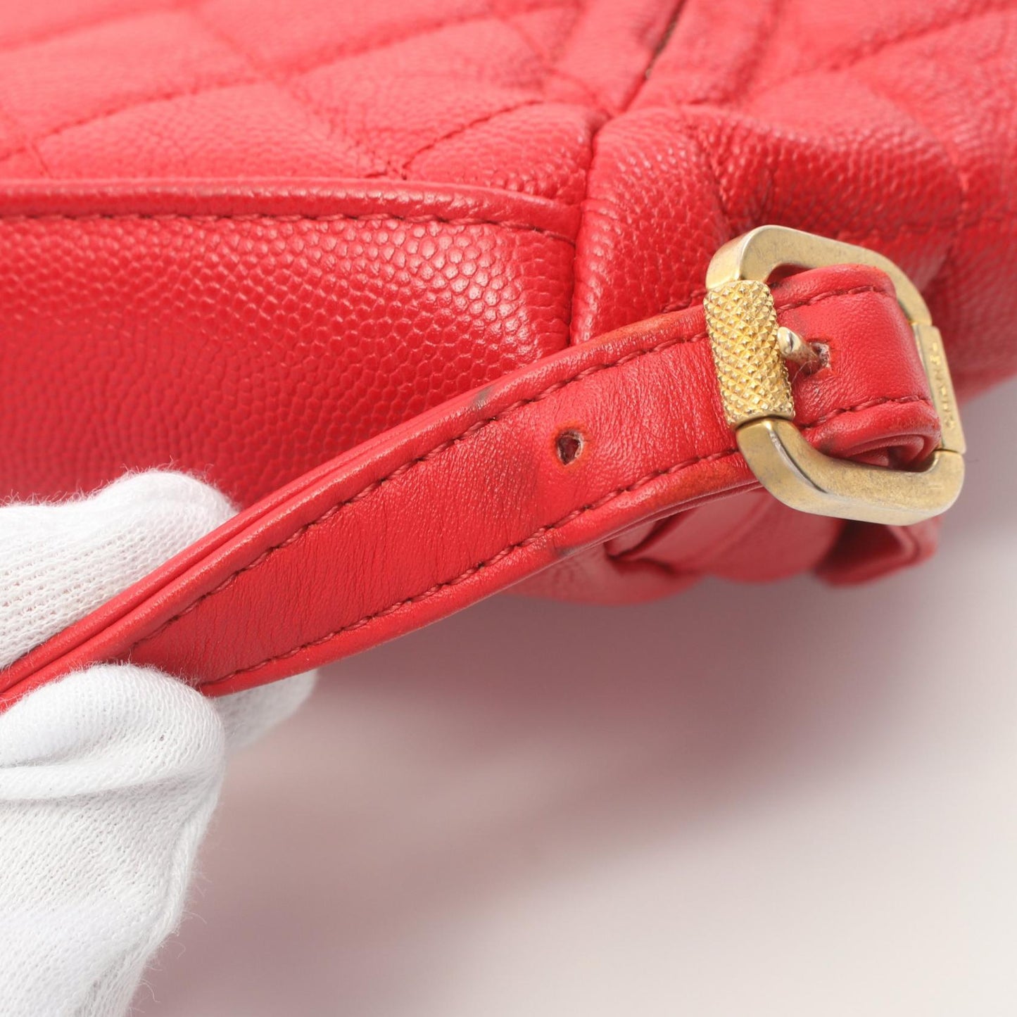 Chanel Caviar Skin CC Filigree Backpack A57090
