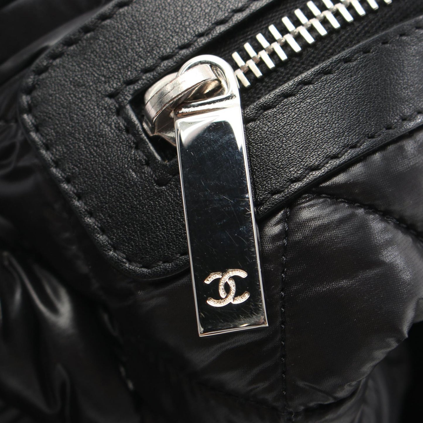 Chanel Coco Cocoon Tote Bag Canvas Tote Bag A48610 in Great Condition