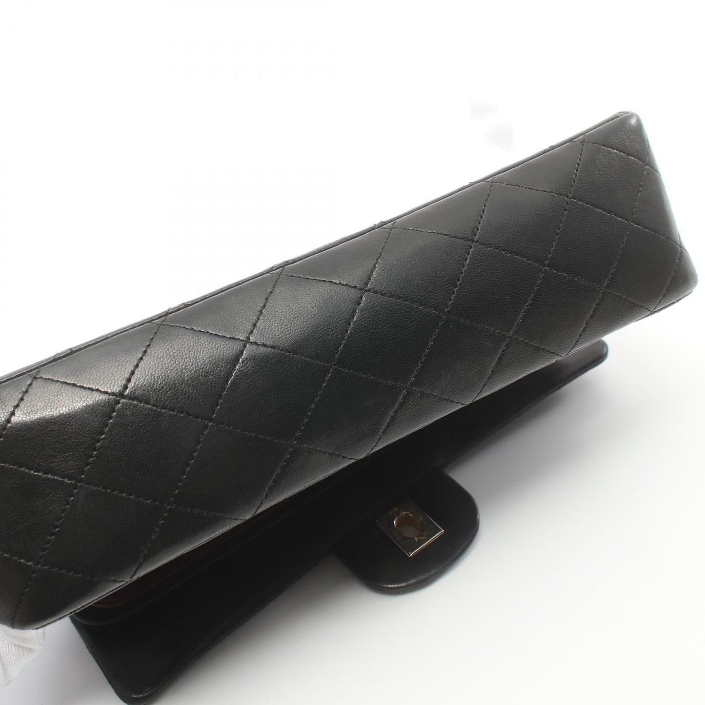 Chanel Medium Classic Double Flap Bag Leather Shoulder Bag 2336092
