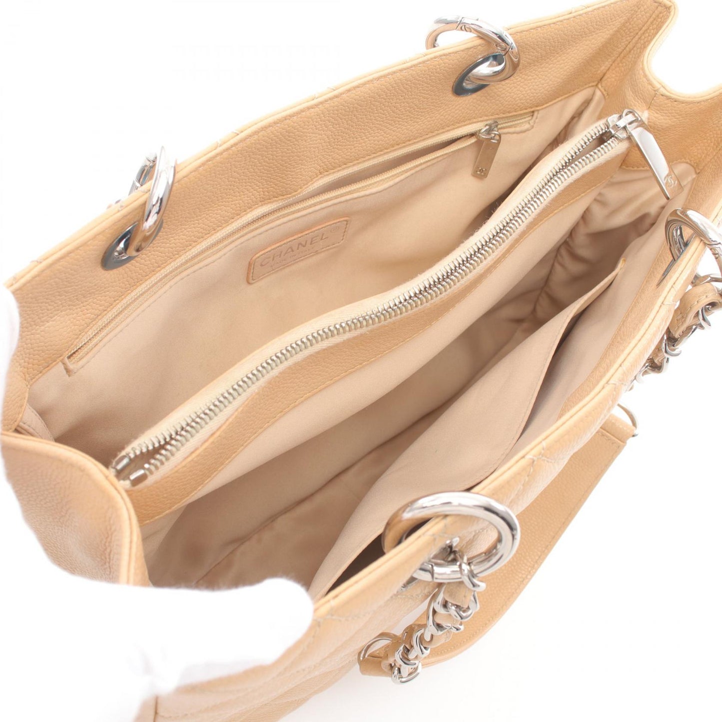 Chanel Caviar Skin GST Tote Bag A50995
