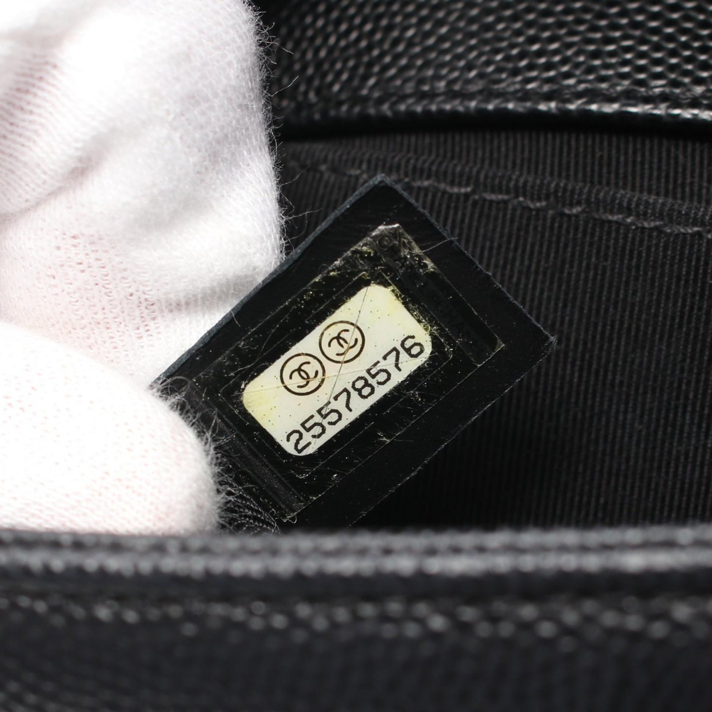 Chanel Boy Small Chevron Shoulder Bag Black