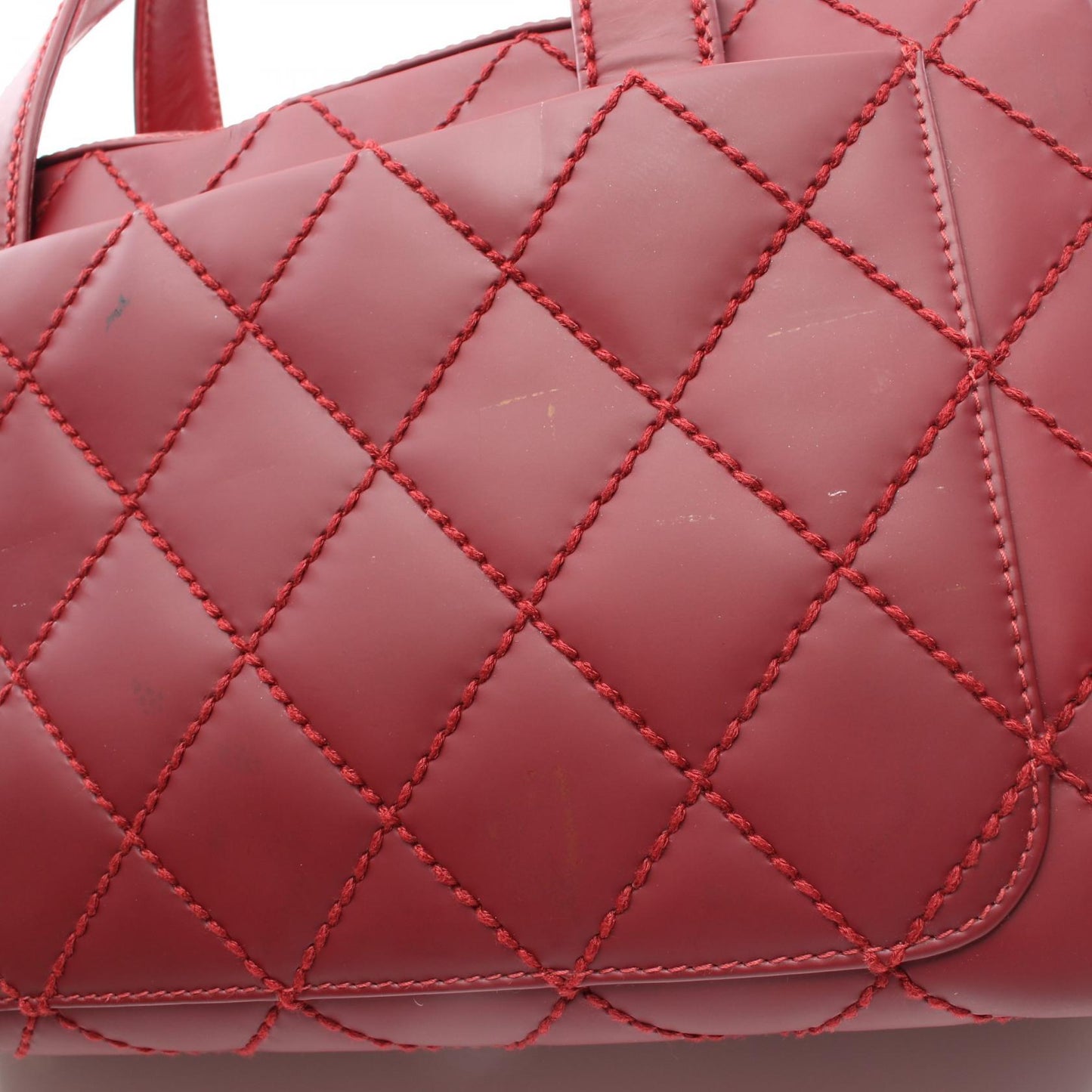 Chanel Wild Stitch Coco Mark Leather Handbag