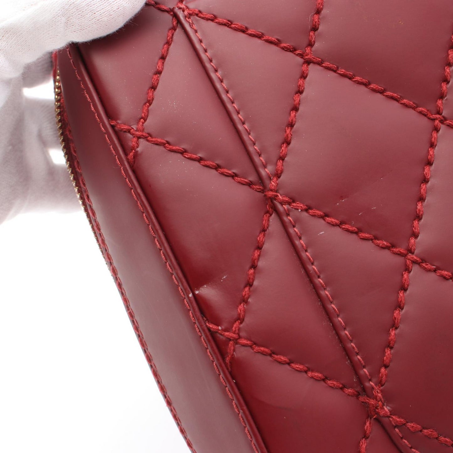 Chanel Wild Stitch Coco Mark Leather Handbag