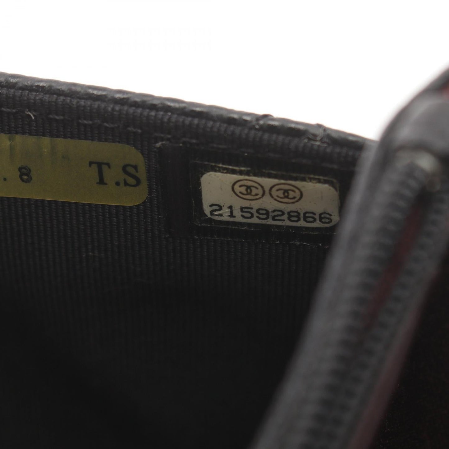 Chanel Caviar Skin Matelasse Shoulder Bag Black