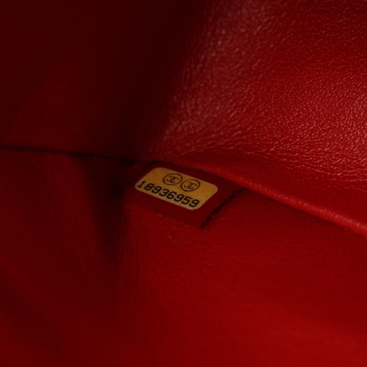 Chanel Matelasse W Flap Shoulder Bag Red