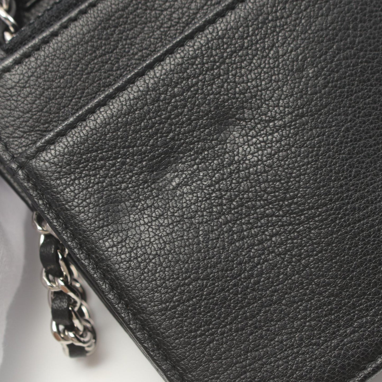 Chanel Leather Lucky Clover Shoulder Bag